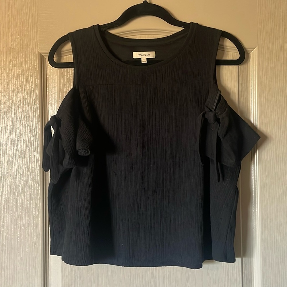 Madewell cold shoulder top